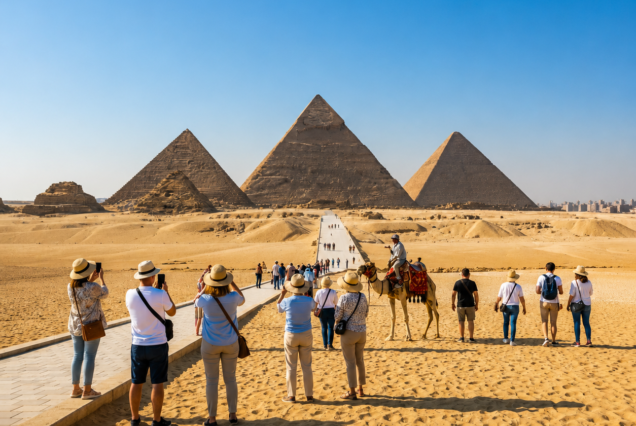 Cairo Private Day Tour to Giza Pyramids, Museum & Khan El Khalili Bazaar